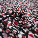 swatch-Printed Viscose Voile - Hearts Pattern - M.O.Q 30 Mts-Fabric-FabricSight