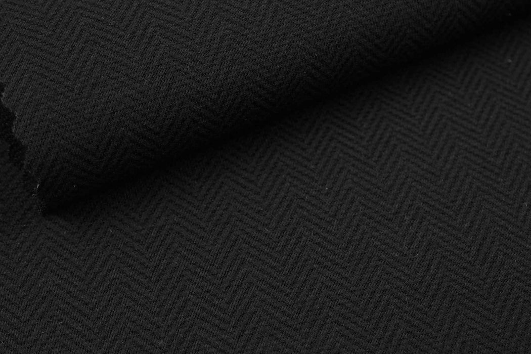 swatch-Punto Roma Chevron print-Fabric-FabricSight