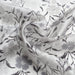 swatch-Pure Silk Voile - Floral Print-Fabric-FabricSight