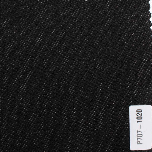 swatch-Raw Recycled Cotton Denim – Heavyweight Garment Wash Denim – 4 Colors-Fabric-FabricSight