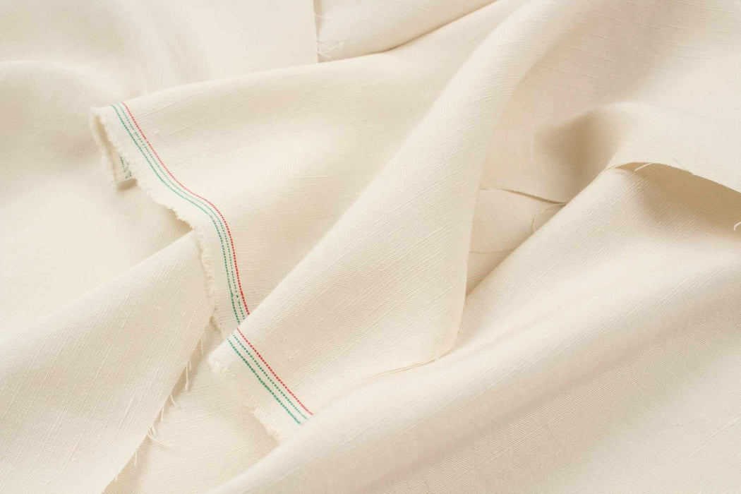 swatch-Rayon Linen with Slubbed Yarn for Dresses and Tops-Fabric-FabricSight