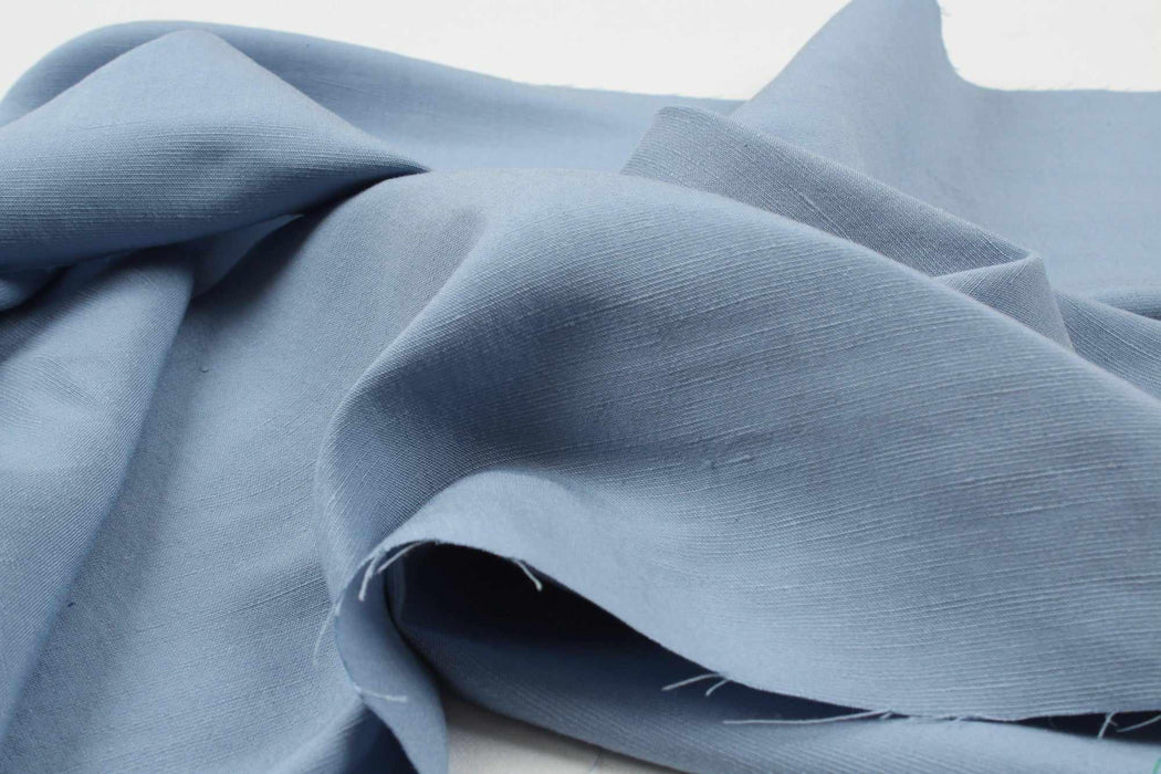 swatch-Rayon Linen with Slubbed Yarn for Dresses and Tops-Fabric-FabricSight