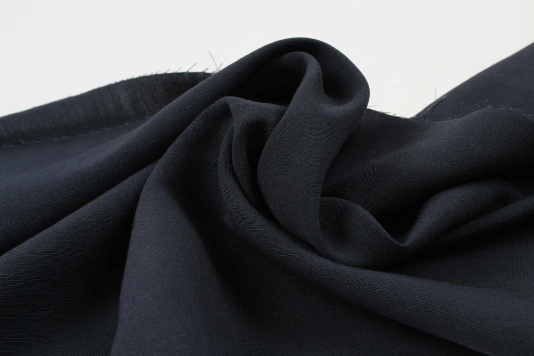 swatch-Rayon Linen with Slubbed Yarn for Dresses and Tops-Fabric-FabricSight