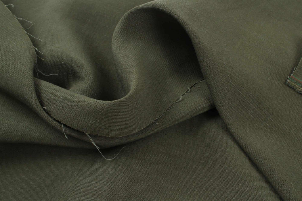 swatch-Rayon Linen with Slubbed Yarn for Dresses and Tops-Fabric-FabricSight