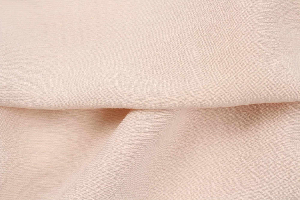 swatch-Rayon Linen with Slubbed Yarn for Dresses and Tops-Fabric-FabricSight