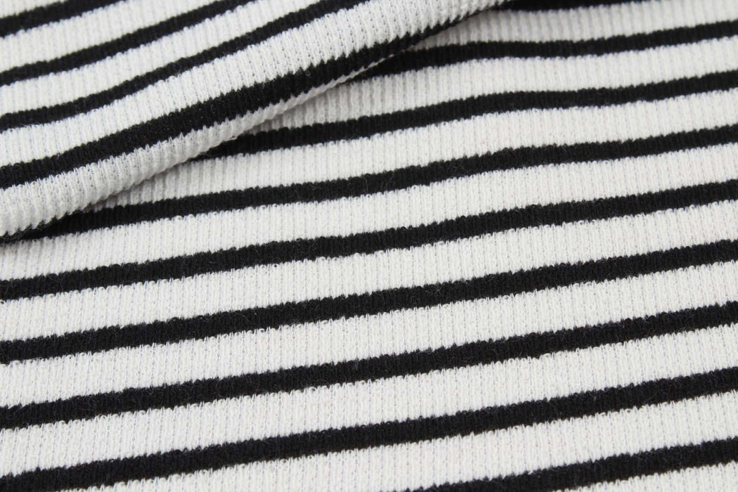swatch-Recycled Cotton Summer Stripes-Fabric-FabricSight