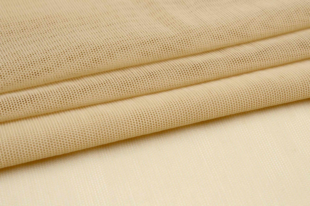 swatch-Recycled Polyamide Tulle with Vegetable Dyes - Stretch - 7 Colors Available-Fabric-FabricSight