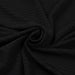 swatch-Recycled Polyester Ottoman - Stretch - Black (0,90 Mts Remnant)-Remnant-FabricSight