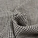 swatch-Recycled Wool Blend for Coats - Small Checks Tweed-Fabric-FabricSight