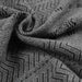 swatch-Recycled Wool Jacquard for Outwear - Grey-Fabric-FabricSight
