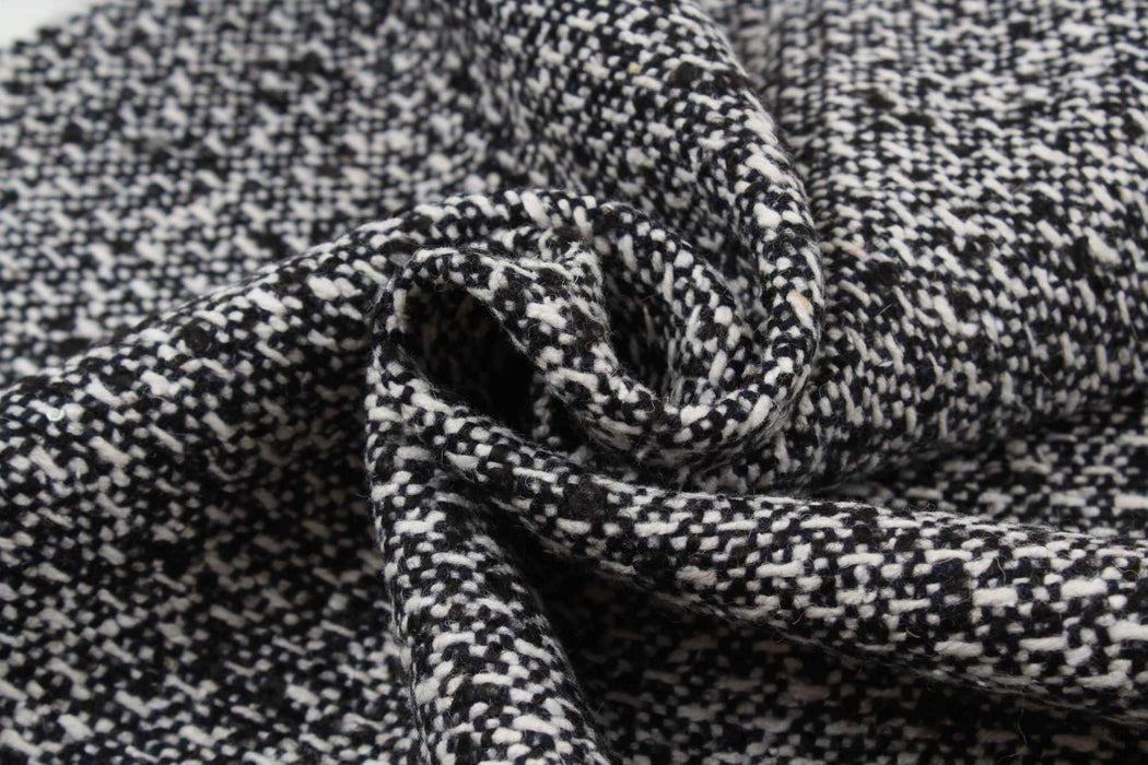 swatch-Recycled Wool Melange for Outwear - 3 Colors Available-Fabric-FabricSight
