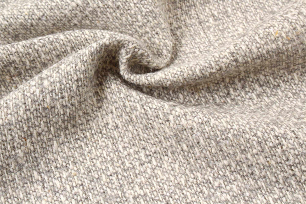 swatch-Recycled Wool Melange for Outwear - 3 Colors Available-Fabric-FabricSight