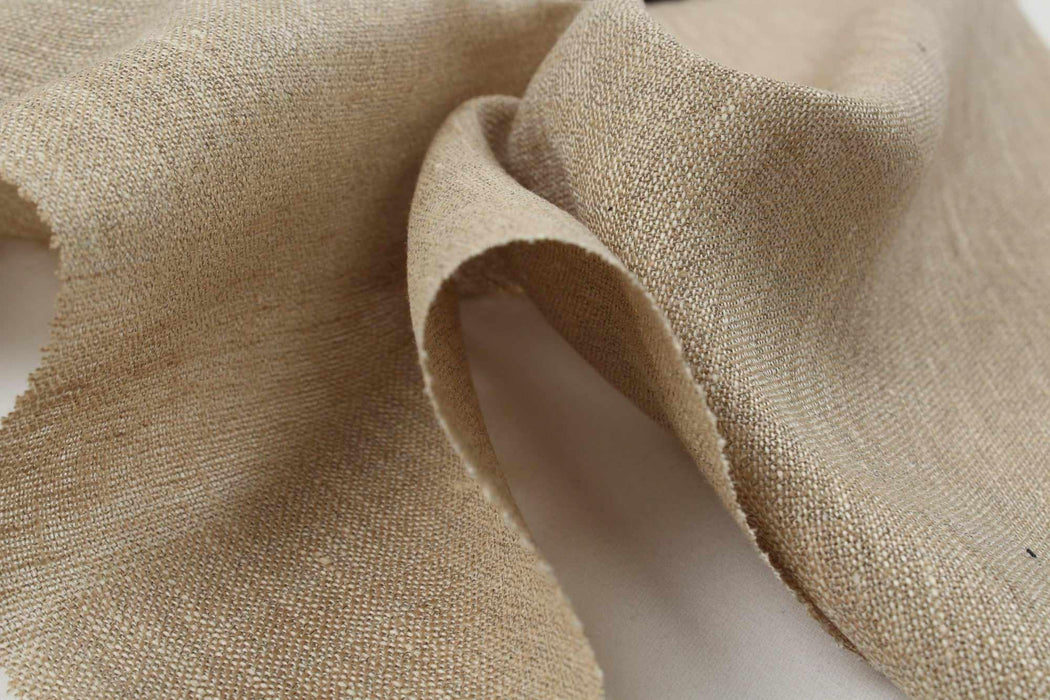 swatch-Rustic Light-Weight Linen for Summer Garments - 3 Colors Available-Fabric-FabricSight