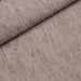 swatch-Rustic Linen Cotton Canvas – Stripes & Checks in Ecru and Brown-Fabric-FabricSight
