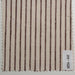 swatch-Rustic Linen Cotton Canvas – Stripes & Checks in Ecru and Brown-Fabric-FabricSight
