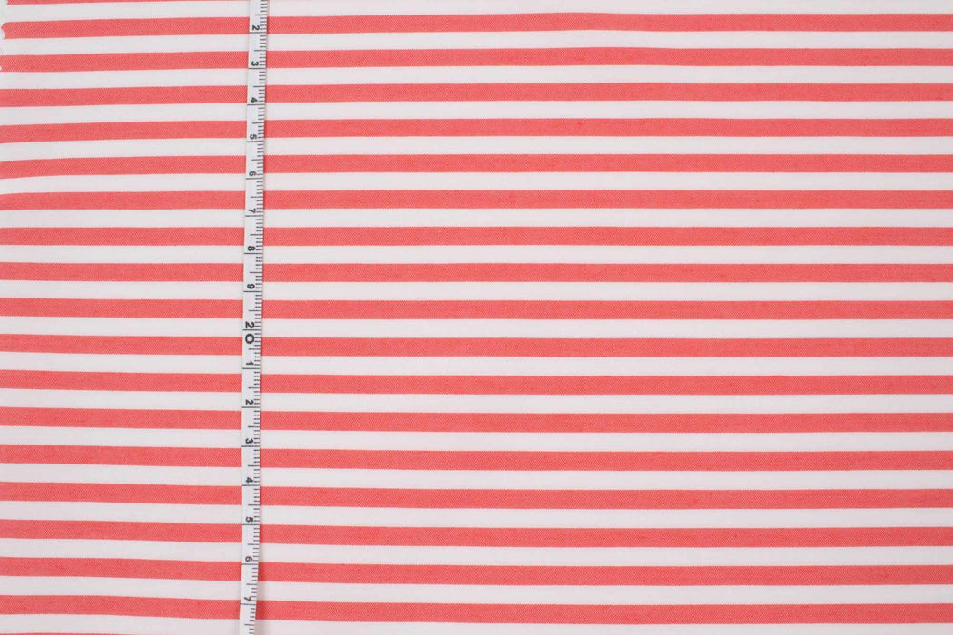 swatch-Seaqual™ Recycled Pes and Ecovero Viscose Plain Fabric for Swim Shorts - Stripes-Fabric-FabricSight