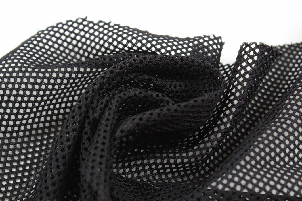 swatch-Seaqual Recycled Polyester Eyelet Mesh - 5 Colors Available-Fabric-FabricSight