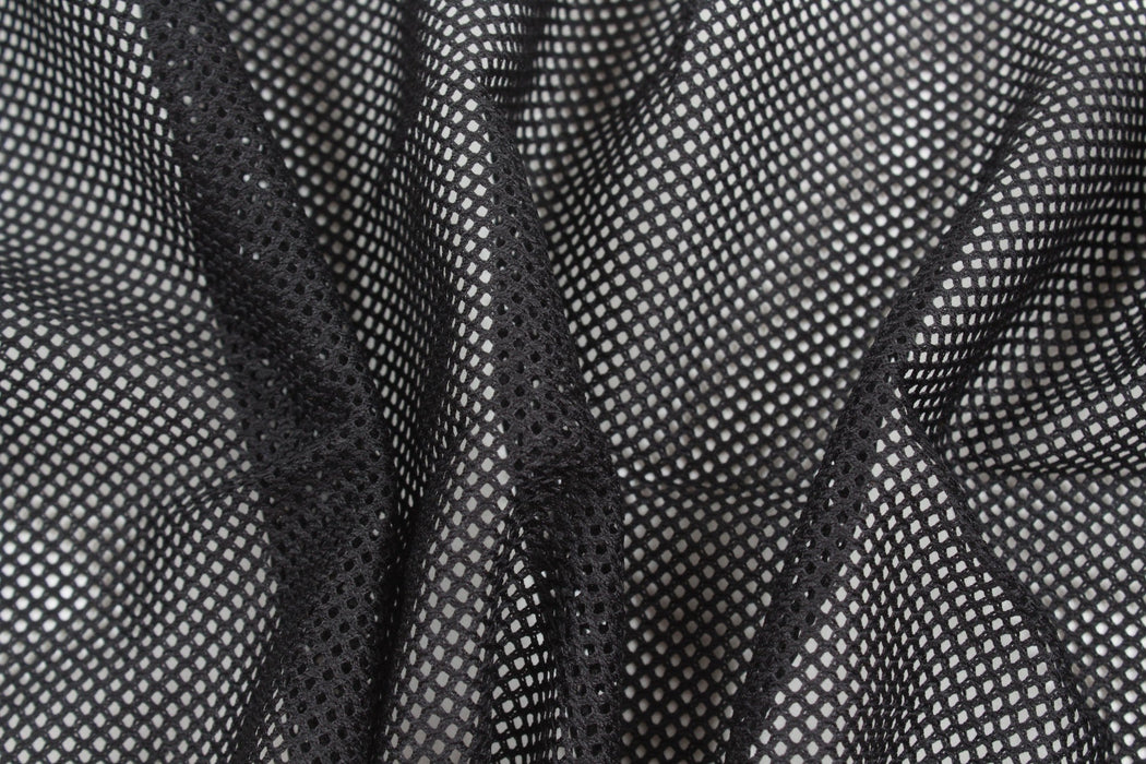 swatch-Seaqual™ Recycled Polyester Eyelet Mesh - 5 Colors Available-Fabric-FabricSight