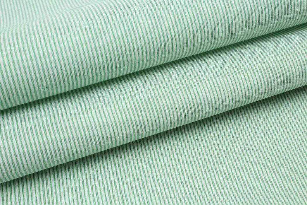 swatch-Seaqual Recycled Polyester with Cotton Plain for Swim Shorts - Stripes-Fabric-FabricSight