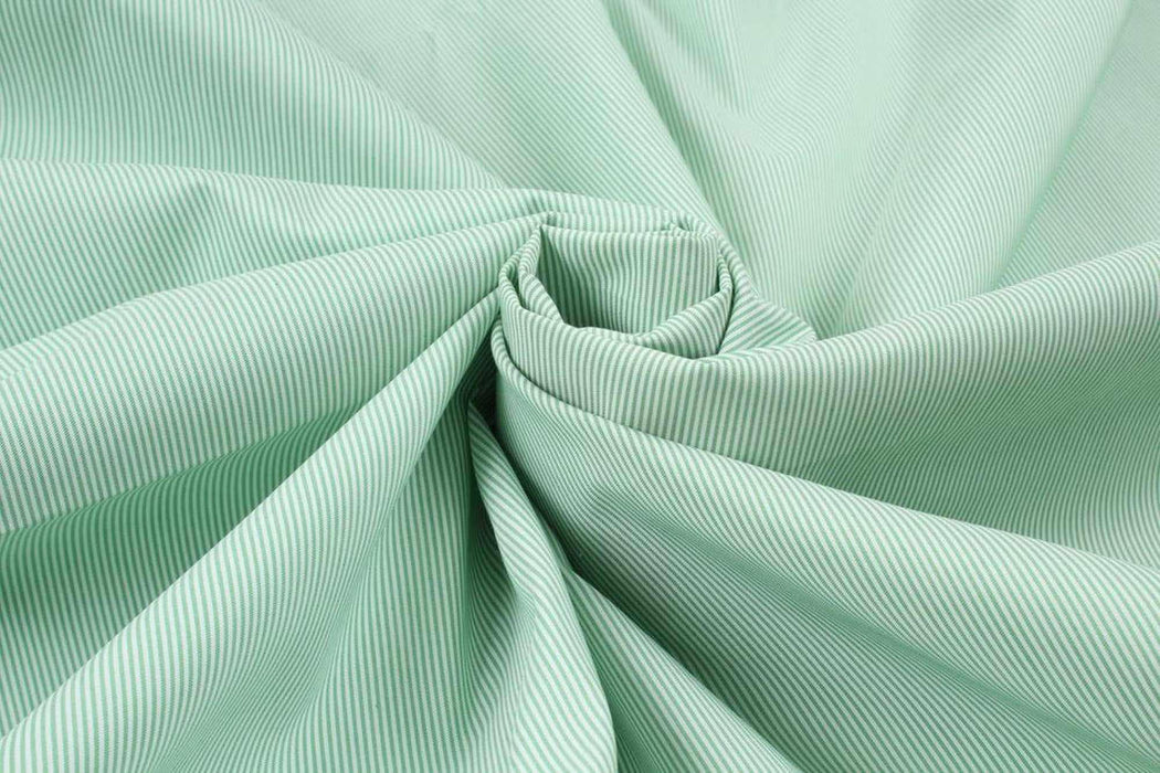 swatch-Seaqual Recycled Polyester with Cotton Plain for Swim Shorts - Stripes-Fabric-FabricSight
