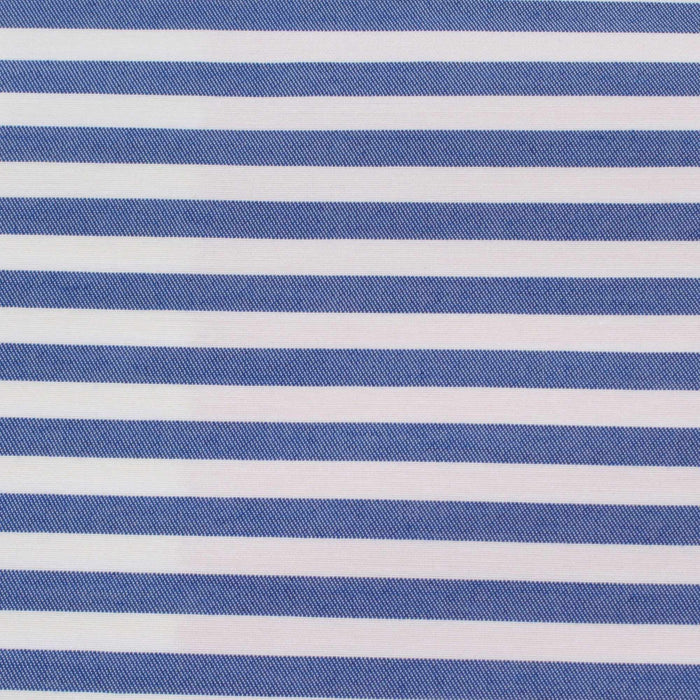 swatch-Seaqual™ Recycled Pes and Ecovero Viscose Plain Fabric for Swim Shorts - Stripes-Fabric-FabricSight