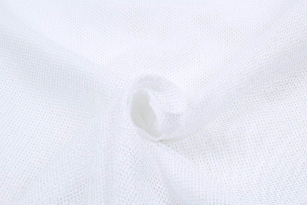 swatch-Seaqual™ Recycled Polyester Eyelet Mesh - 5 Colors Available-Fabric-FabricSight