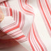 swatch-Silk Georgette Stripe Fabric – Burgundy & Pink – Fluid & Lightweight-Fabric-FabricSight