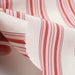 swatch-Silk Georgette Stripe Fabric – Burgundy & Pink – Fluid & Lightweight-Fabric-FabricSight