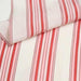 swatch-Silk Georgette Stripe Fabric – Burgundy & Pink – Fluid & Lightweight-Fabric-FabricSight