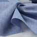 swatch-Slub Cotton Linen Fabric for Summer - Blue - 4 Variants-Fabric-FabricSight