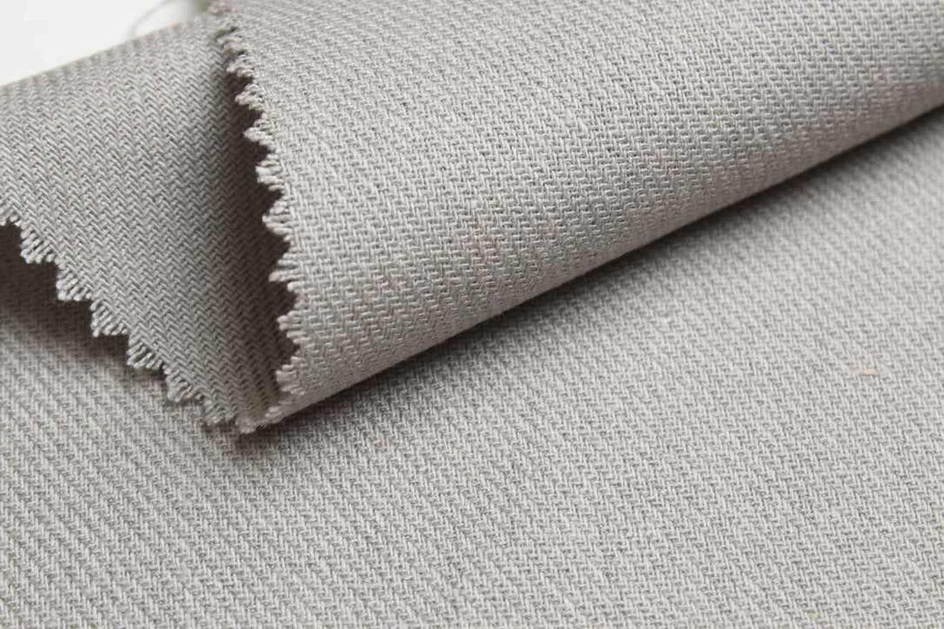 swatch-Soft Linen Viscose Blend Washed Twill-Fabric-FabricSight