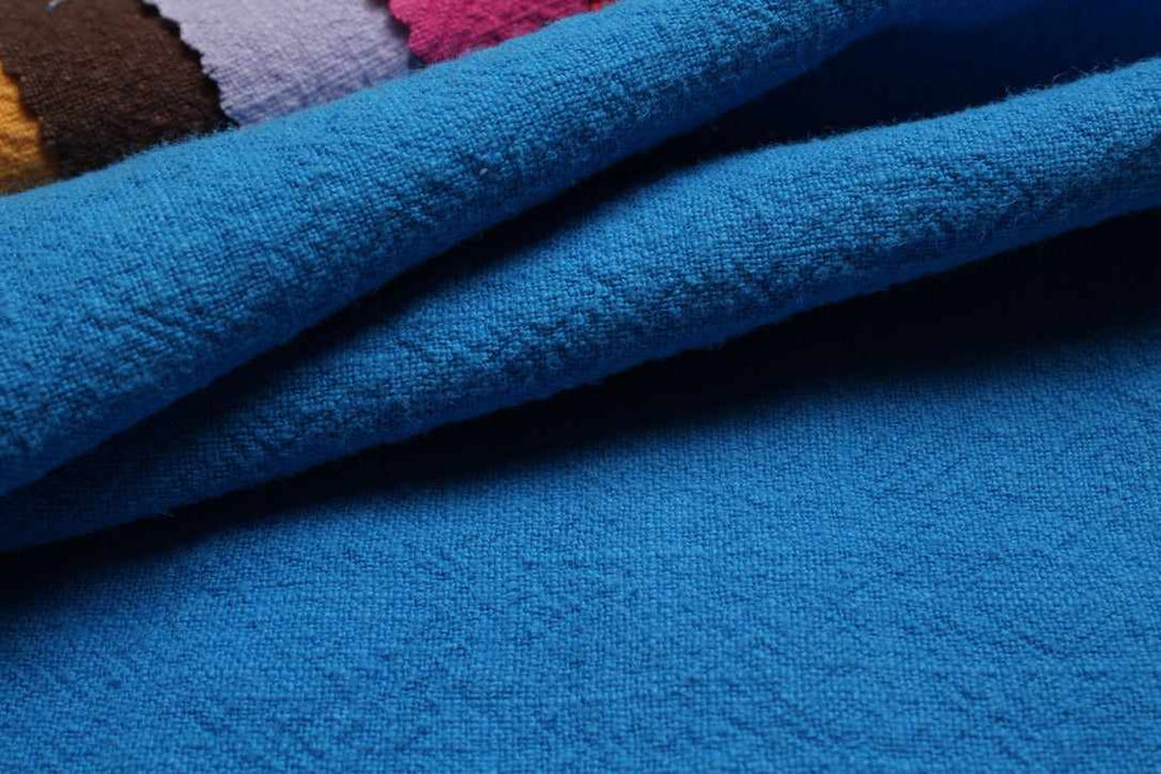 swatch-Stone Washed Textured Linen - 14 colors available-Fabric-FabricSight