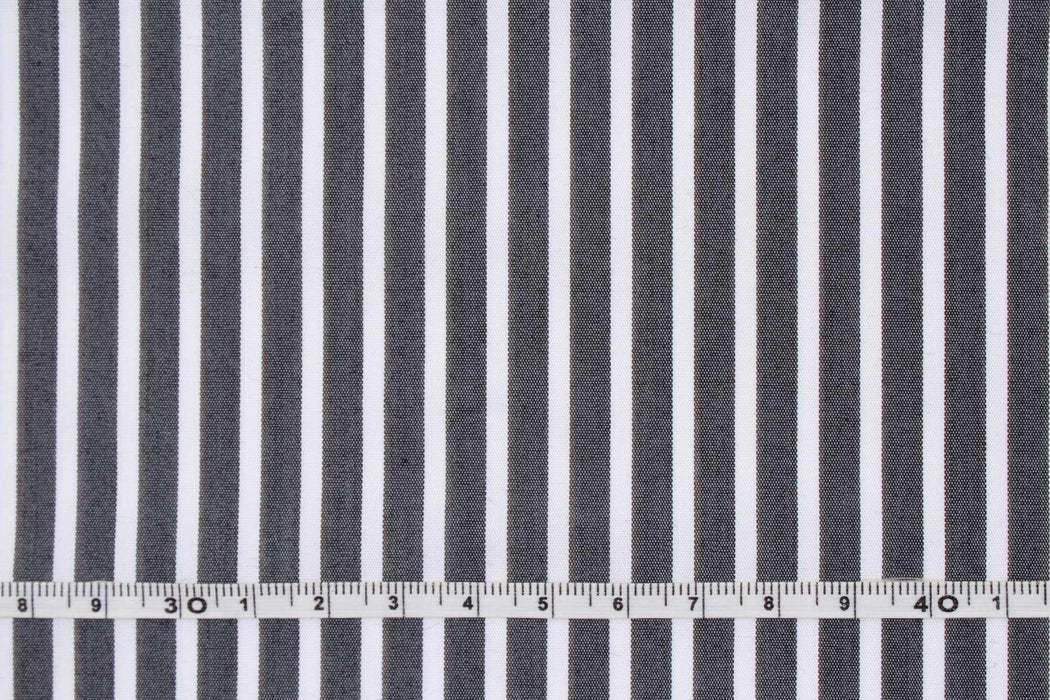swatch-Stretch Cotton Poplin Stripes - 9 designs available-Fabric-FabricSight