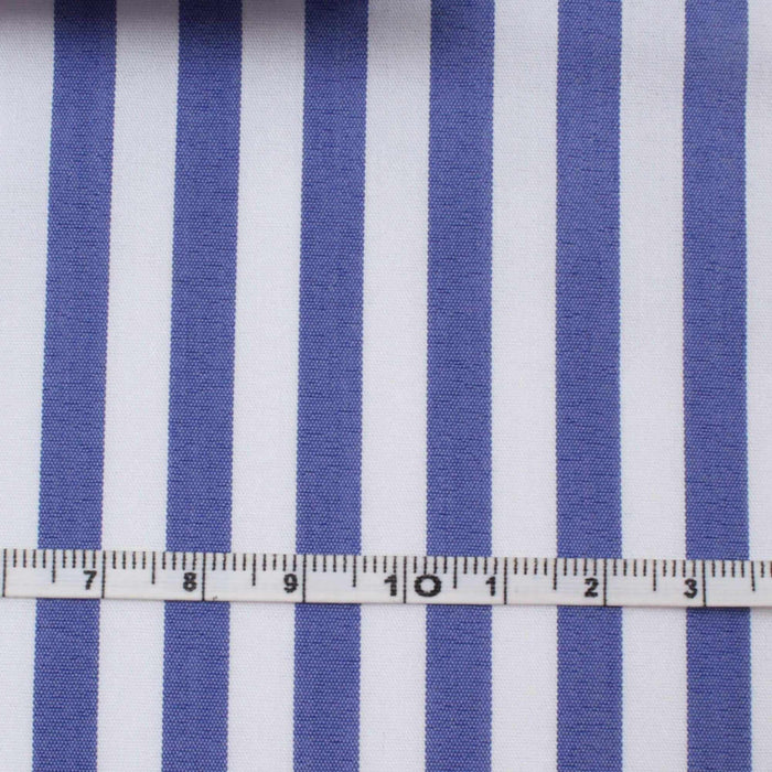 swatch-Stretch Cotton Poplin Stripes - 9 designs available-Fabric-FabricSight