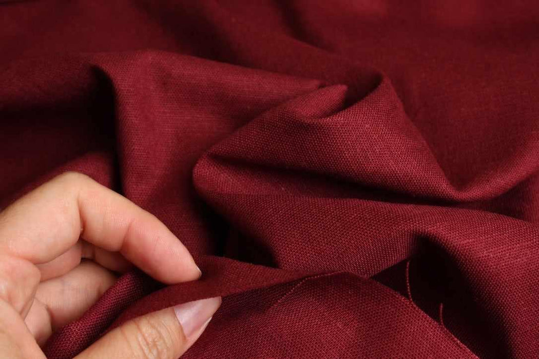 swatch-Stretch Linen Viscose Fabric – European Flax® – Limited Edition-Fabric-FabricSight