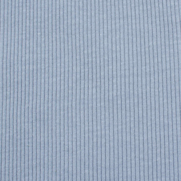 swatch-Stretch Organic Cotton Rib 2x2 for Tops - 32 Colors Available-Roll-FabricSight