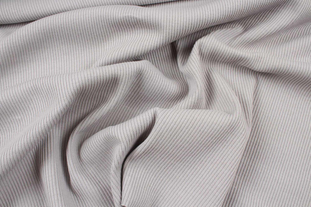 swatch-Stretch Organic Cotton Rib 2x2 for Tops - 32 Colors Available-Roll-FabricSight