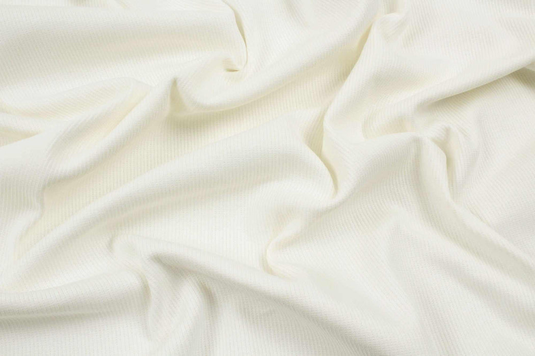 swatch-Stretch Organic Cotton Rib 2x2 for Tops - 32 Colors Available-Roll-FabricSight