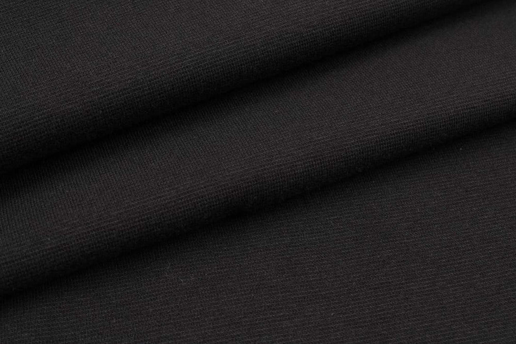 swatch-Stretch Organic Cotton Rib for Neckbands and Cuffs - 32 Colors Available-Fabric-FabricSight