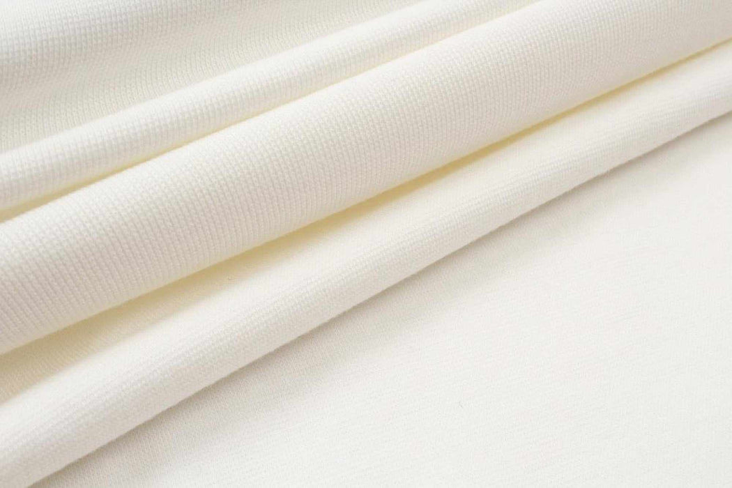 swatch-Stretch Organic Cotton Rib for Neckbands and Cuffs - 32 Colors Available-Fabric-FabricSight