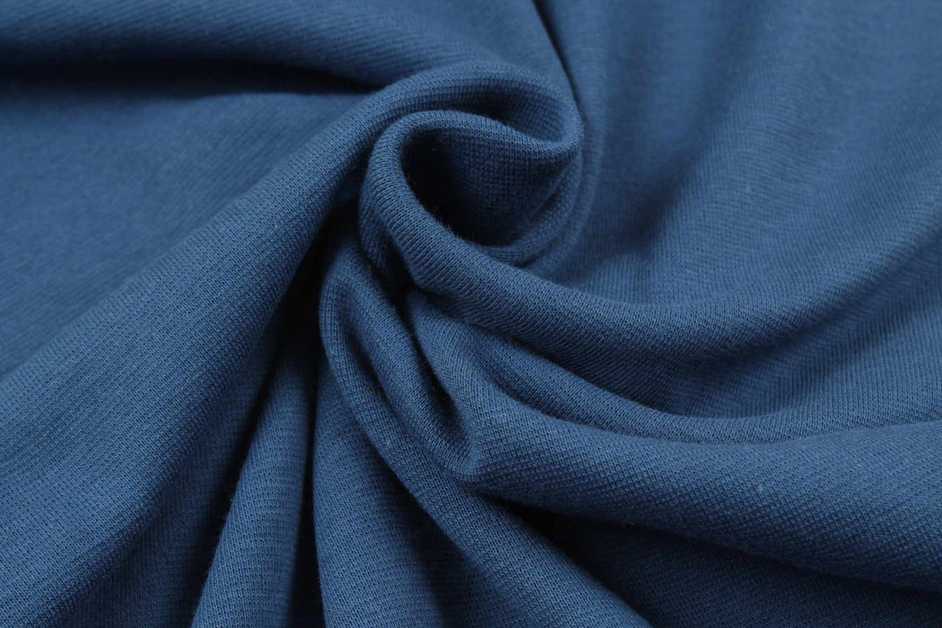 swatch-Stretch Organic Cotton Rib for Neckbands and Cuffs - 32 Colors Available-Fabric-FabricSight