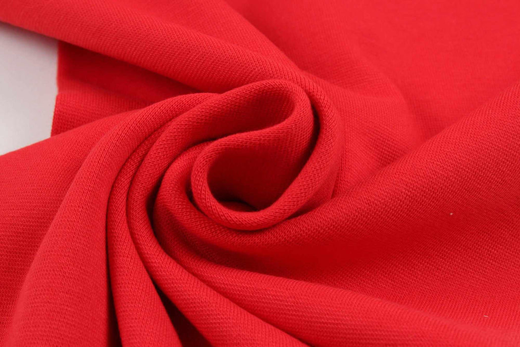 swatch-Stretch Organic Cotton Rib for Neckbands and Cuffs - 32 Colors Available-Fabric-FabricSight