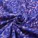 swatch-Stretch Polyamide Jersey - Leopard Print - Purple-Fabric-FabricSight