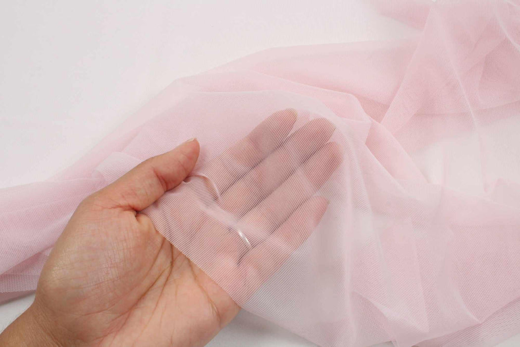 swatch-Stretch Polyamide Tulle (+50 Colors Available)-Fabric-FabricSight