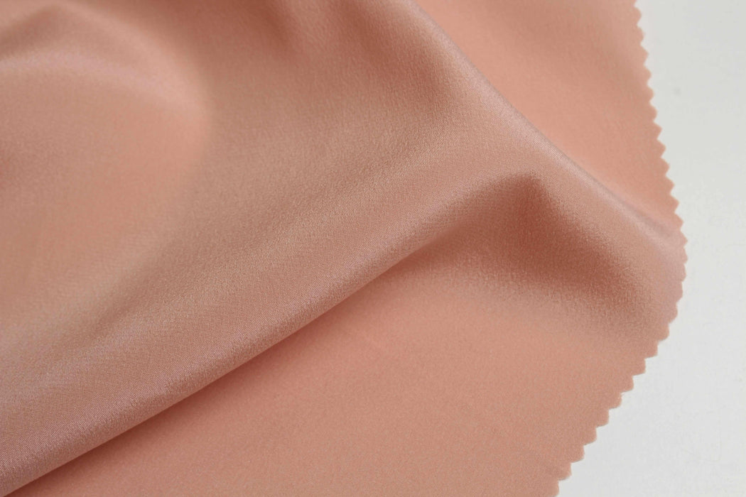 swatch-Stretch Pure Silk Crepe de Chine-Fabric-FabricSight