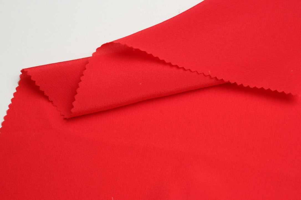 swatch-Stretch Pure Silk Crepe de Chine-Fabric-FabricSight