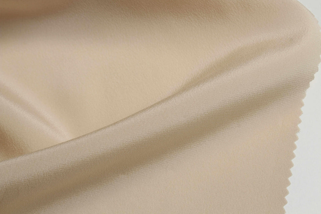 swatch-Stretch Pure Silk Crepe de Chine-Fabric-FabricSight