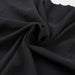 swatch-Stretch Silk Fabric with Sand Wash Effect - Black-Fabric-FabricSight