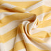 swatch-Stretch Slubbed Cotton Stripes - Yellow-Fabric-FabricSight