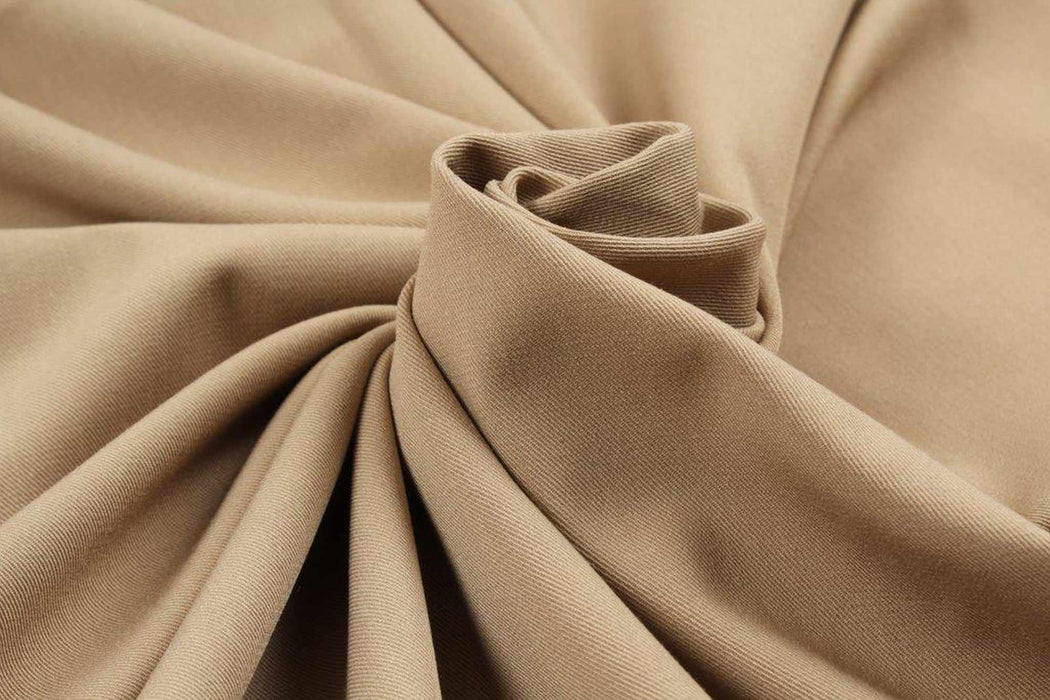 swatch-Stretch Twill for Separates - Ecovero Viscose Blend-Surplus-FabricSight